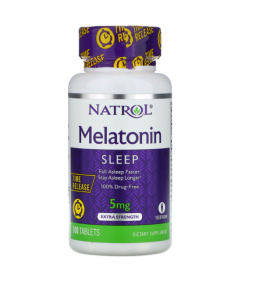 MELATONIN NATROL 5 mg 100 Tablets