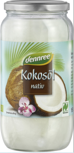 COCONUT OIL ORGANIC 950ML GLASS