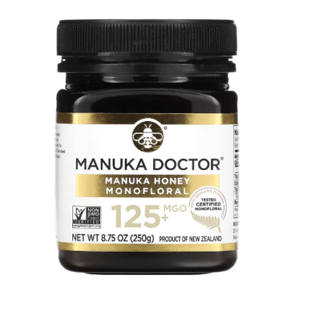 MANUKA HONEY MONOFLORAL MGO 125+ 250GR-MANUKA DOCTOR