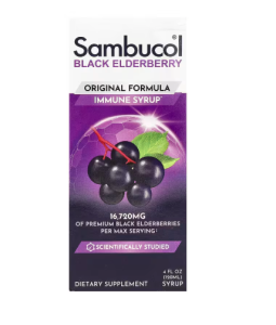 SAMBUCOL BLACK ELDERBERRY IMMUNE SYRUP 120ml