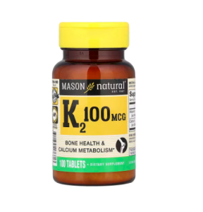 K2 VITAMIN 100 tablets - MASON NATURALS