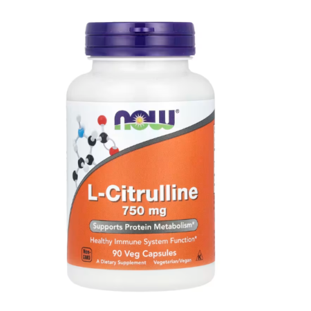 L-CITRULLINE 750mg 90 veg caps - NOW