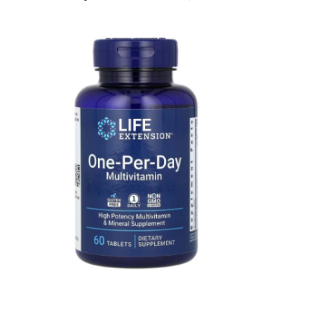 MULTIVITAMIN ONE-PER-DAY 60 tablets - LIFE EXTENSION