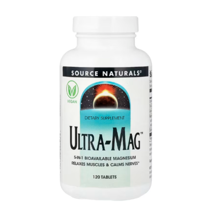 ULTRA-MAG 120 tablets - SOURCE NATURALS