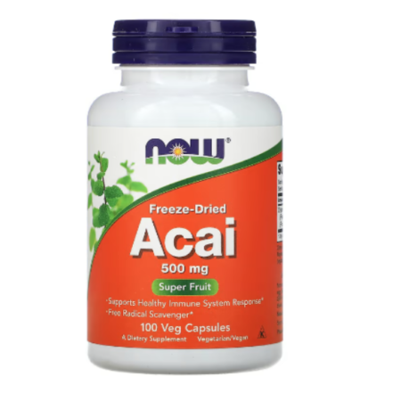 ACAI -NOW- 500MG 100 VEGCAPS