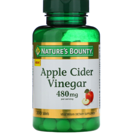 APPLE CIDER VINEGAR 625mg 180 caps- SWANSON