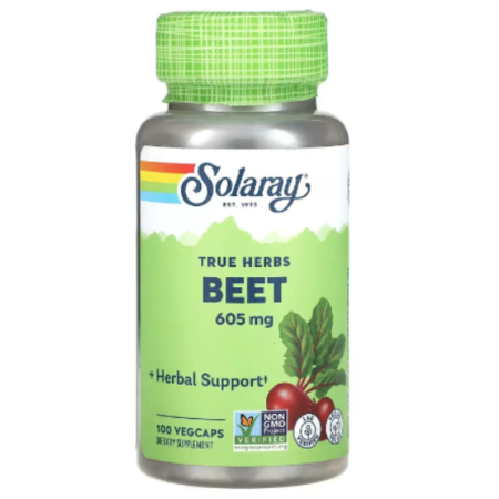 BEET -SOLARAY- 605MG 100 VEGCAPS