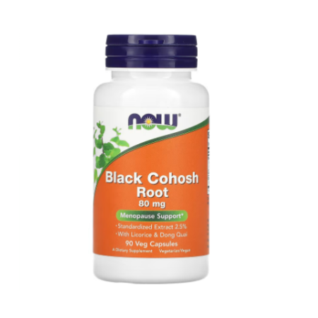 BLACK COHOSH ROOT 80mg 90 veg caps