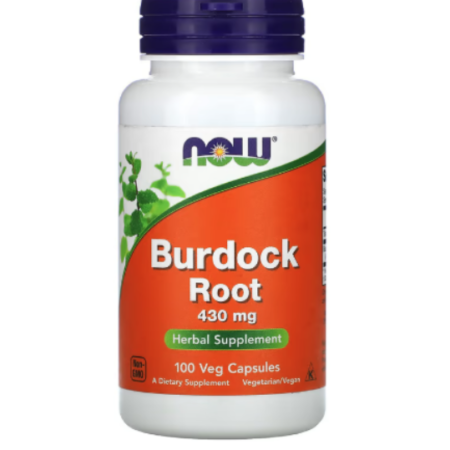 BURDOCK ROOT 430mg 100 veg caps - NOW