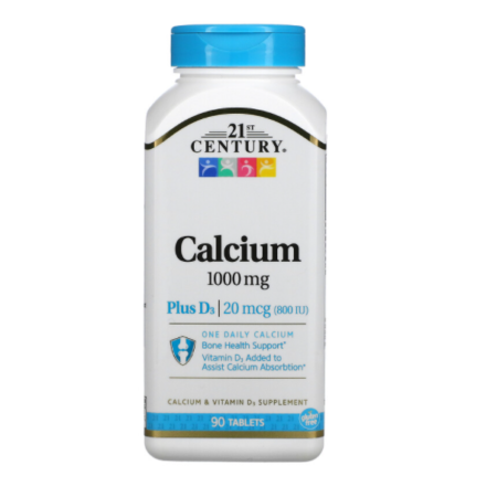CALCIUM 21ST CENTURY 1000mg 90 Tablets