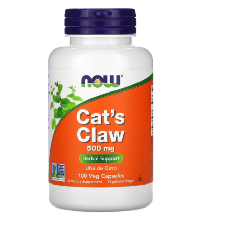 CAT'S CAW - NOW - 500MG 100 VEG CAPS