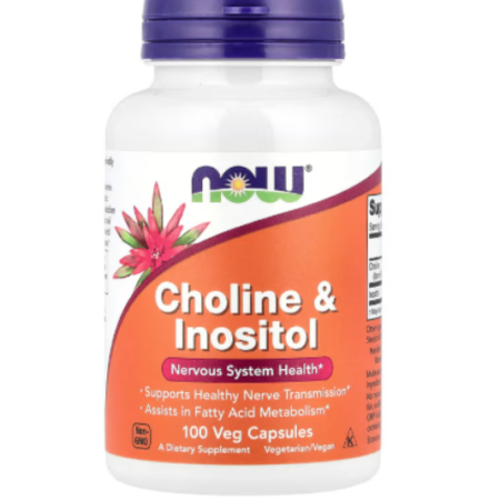 CHOLINE & INOSITOL 100 veg caps  - NOW