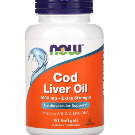 COD LIVER OIL NOW 90 Softgels