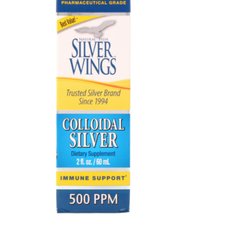 COLLOIDAL SILVER-SILVER WINGS 60ml