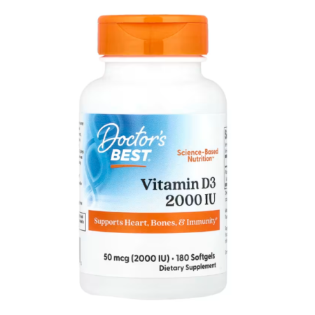 D3 2000iu 180 softgels - DOCTOR'S BEST