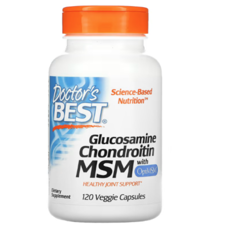 GLUCOSAMINE CHONDROITIN MSM 120 VEG CAPS DOCTOR'S BEST