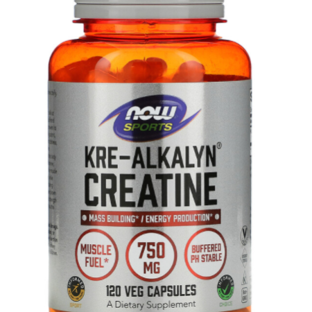 CREATINE KRE-ALKALYN NOW 120 Veg Caps