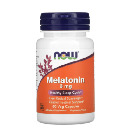 MELATONIN 3 mg 60 veg capsules