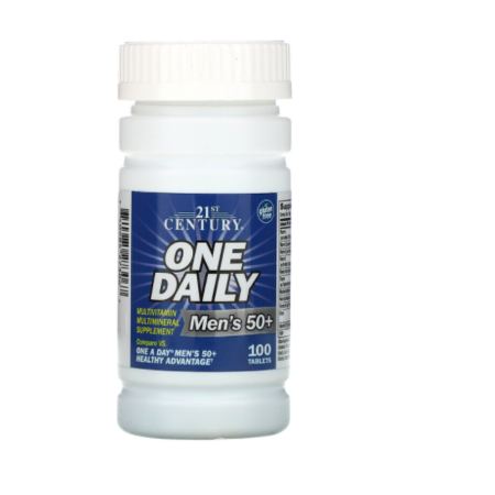 MULTIVITAMIN ONE DAILY MEN-21ST CENTURY- 100 TABLETS