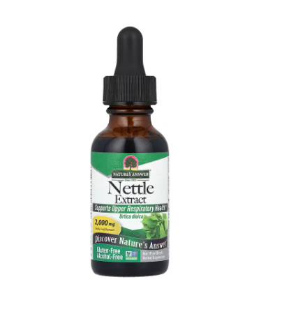 NETTLE EXTRACT ALCOHOL FREE 2000mg 30ml - NATURE'S ANSWER