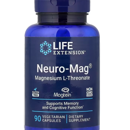 NEURO-MAG MAGNESIUM L-THREONATE 90 caps - LIFE EXTENSION