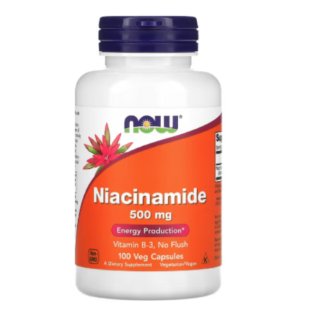 NIACINAMIDE 500mg 100 veg caps