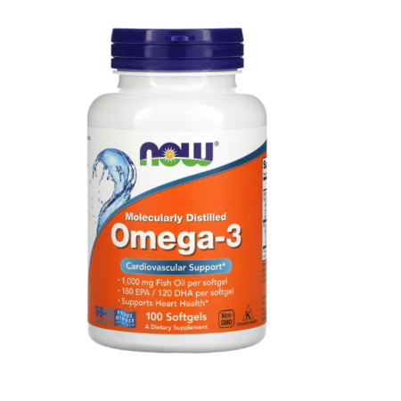 OMEGA-3 180EPA/120DHA -NOW- 100 SOFTGELS