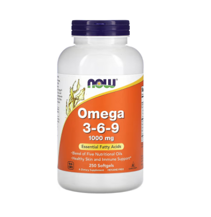 OMEGA 3-6-9 1000mg 100 SOFTGELS - NOW