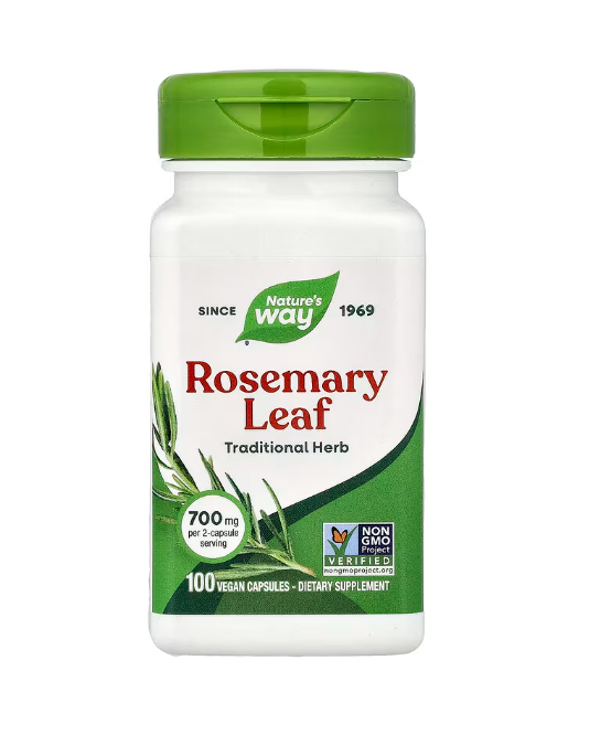 ROSEMARY LEAF 100 vegan caps - Nature's Way