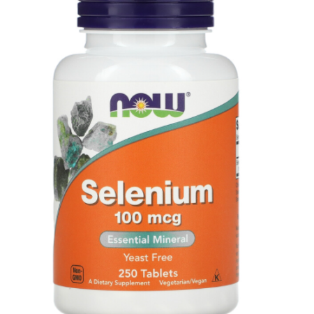 SELENIUM NOW 100mcg 100 Tablets