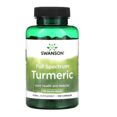 TURMERIC FULL SPECTRUM 720mg per cap 100 capsules - SWANSON
