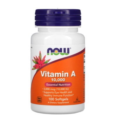A VITAMIN-NOW 10000IU 100 Softgels