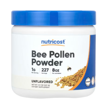 BEE POLLEN POWDER Unflavoured 227gr - nutricost