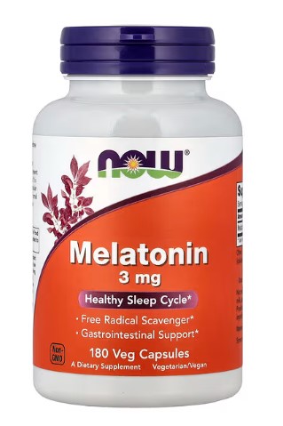 MELATONIN 3mg 180 veg caps